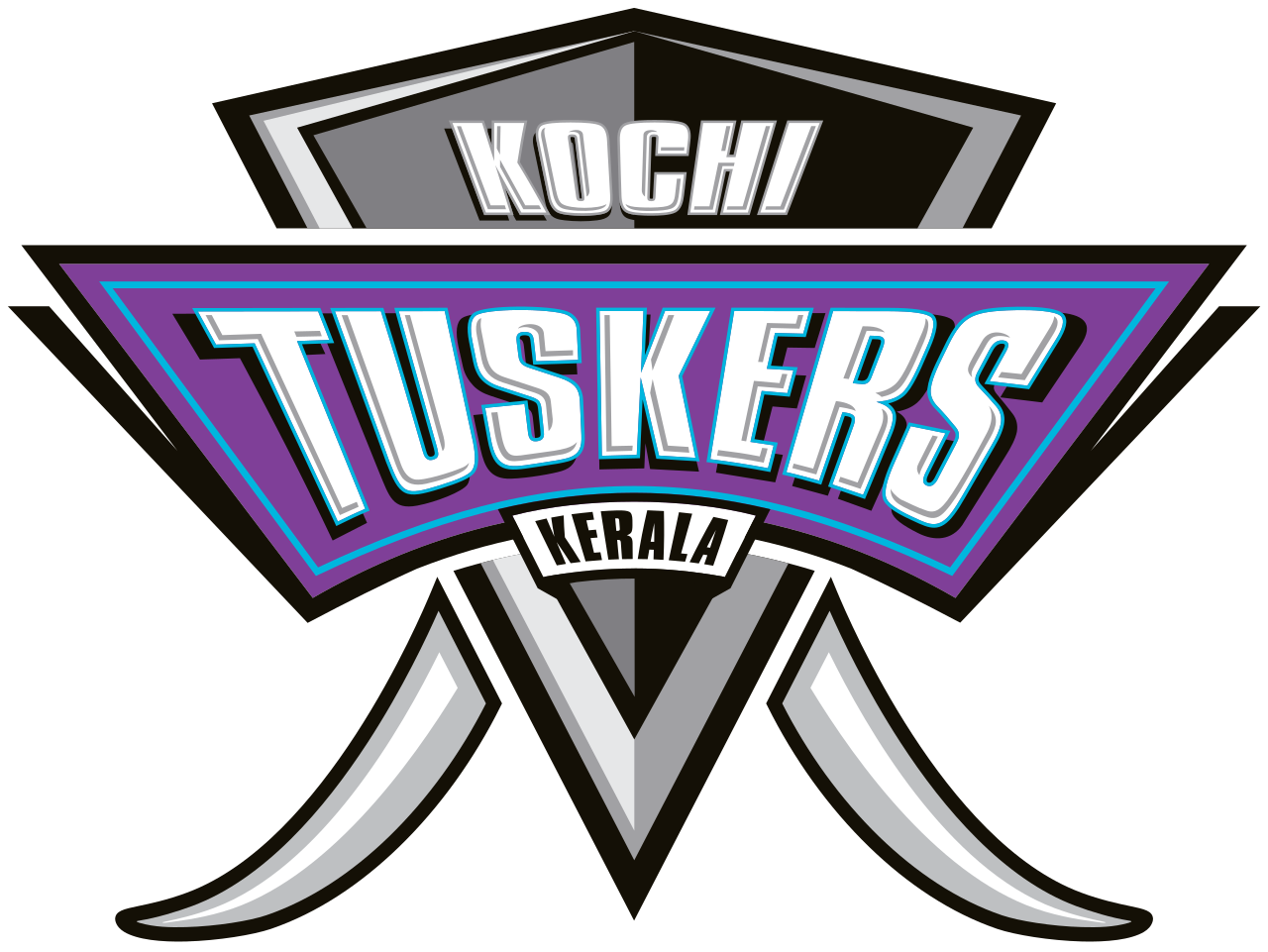 Kochi Tuskers Kerala flag