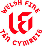 Welsh Fire (Men) flag