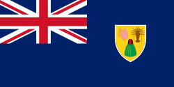 Turks and Caicos Island flag